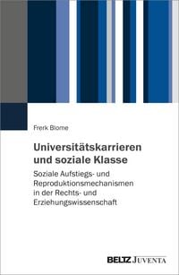 Produktbild: Universit&auml;tskarrieren und soziale Klasse