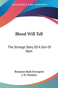 Produktbild: Davenport, B: Blood Will Tell