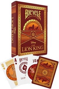 Produktbild: Bicycle Disney - Lion King (K&ouml;nig der L&ouml;wen), 54 Karten (inkl. 2 Joker)