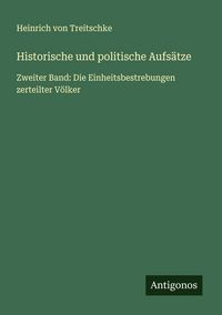 Produktbild: Historische und politische Aufs&auml;tze