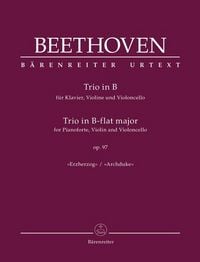 Produktbild: Beethoven, L: Trio f&uuml;r Klavier, Violine und Violoncello B-Du
