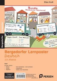 Produktbild: Lernposter Deutsch 3./4.Klasse