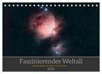 Produktbild: Faszinierendes Weltall (Tischkalender 2026 DIN A5 quer), CALVENDO Monatskalender