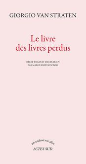 Produktbild: Le livre des livres perdus