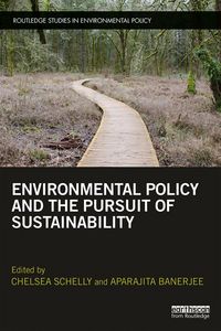 Produktbild: Environmental Policy and the Pursuit of Sustainability