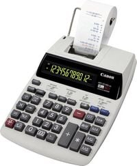 Produktbild: CANON druckender Tischrechner MP-120MG ES II Recycling