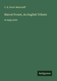 Produktbild: Marcel Proust, An English Tribute