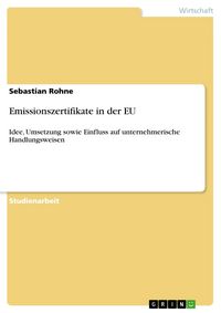 Produktbild: Emissionszertifikate in der EU