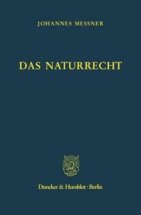 Produktbild: Das Naturrecht.