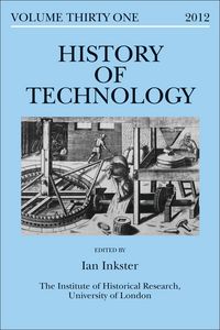 Produktbild: History of Technology Volume 31