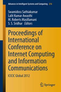 Produktbild: Proceedings of International Conference on Internet Computing and Information Communications