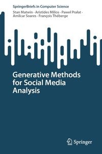 Produktbild: Generative Methods for Social Media Analysis
