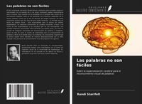 Produktbild: Las palabras no son f&aacute;ciles