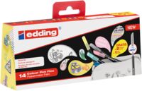 Produktbild: Edding Fasermaler Fein 1200 Pastellfarben 14er Set