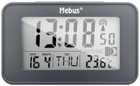 Produktbild: Mebus 51460 Funk Wecker Anthrazit Alarmzeiten 2