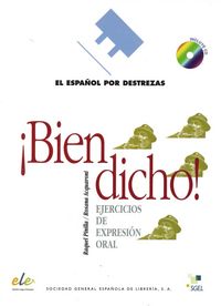 Produktbild: Espa&ntilde;ol por destrezas &iexcl;Bien dicho! Arbeitsbuch mit Audio-CD
