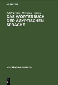 Produktbild: Das W&ouml;rterbuch der &auml;gyptischen Sprache