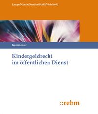 Produktbild: Kindergeldrecht im &ouml;ffentlichen Dienst, Kommentar