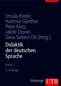 Produktbild: Didaktik der deutschen Sprache - Band 2