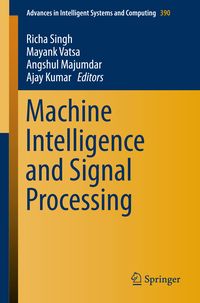 Produktbild: Machine Intelligence and Signal Processing