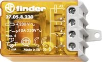 Produktbild: Finder Stromsto&szlig;-Schalter Unterputz 27.05.8.230.0000 2 Schlie&szlig;er 230 V/AC 10A 2300 VA 1St.
