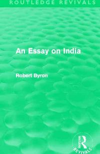 Produktbild: Byron, R: An Essay on India