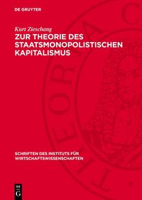 Produktbild: Zur Theorie des staatsmonopolistischen Kapitalismus