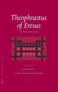 Produktbild: Theophrastus of Eresus: On Weather Signs