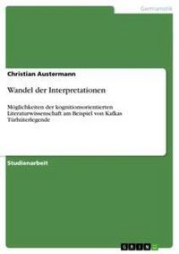 Produktbild: Wandel der Interpretationen