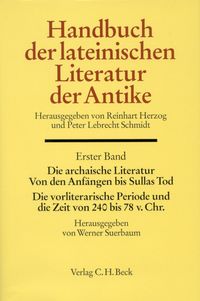 Produktbild: Handbuch der Lateinischen Literatur der Antike