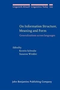 Produktbild: On Information Structure, Meaning and Form