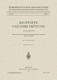 Produktbild: Baustoffe und Ihre Pr&uuml;fung