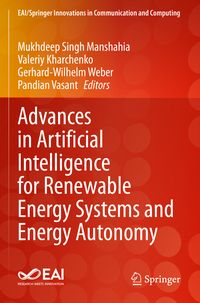 Produktbild: Advances in Artificial Intelligence for Renewable Energy Systems and Energy Autonomy