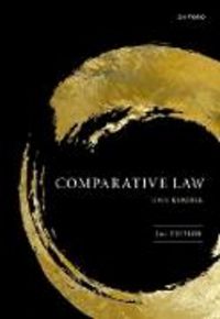 Produktbild: Comparative Law