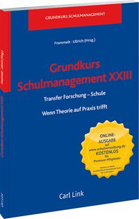 Produktbild: Grundkurs Schulmanagement XXIII Transfer
