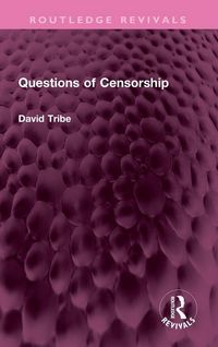 Produktbild: Questions of Censorship
