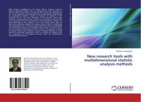 Produktbild: New research tools with multidimensional statistic analysis methods