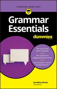 Produktbild: Grammar Essentials for Dummies