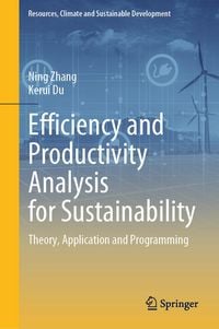Produktbild: Efficiency and Productivity Analysis for Sustainability