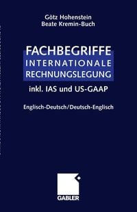 Produktbild: Fachbegriffe Internationale Rechnungslegung/Glossary of international accounting terms