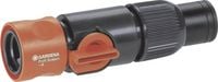 Produktbild: GARDENA 02819-20 Kunststoff Regulierstop Steckkupplung Profi-System mit Regulierventil, Wasserstop