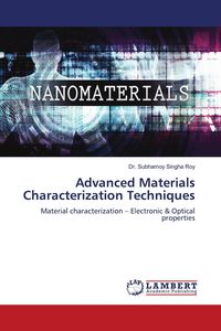 Produktbild: Advanced Materials Characterization Techniques