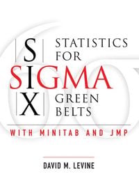 Produktbild: Statistics for Six Sigma Green Belts with Minitab and JMP