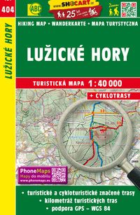 Produktbild: Wanderkarte Tschechien Luzicke hory 1 : 40 000