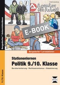 Produktbild: Stationenlernen Politik 9./10. Klasse