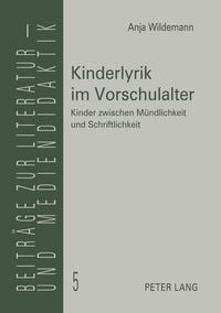 Produktbild: Kinderlyrik im Vorschulalter