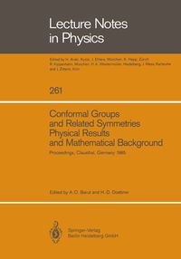 Produktbild: Conformal Groups and Related Symmetries Physical Results and Mathematical Background