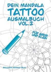 Produktbild: Dein Mandala Tattoo Ausmalbuch Vol.2
