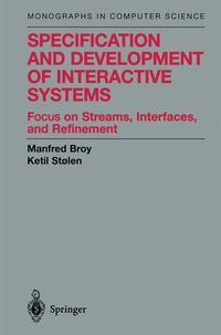 Produktbild: Specification and Development of Interactive Systems