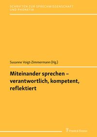Produktbild: Miteinander sprechen &ndash; verantwortlich, kompetent, reflektiert